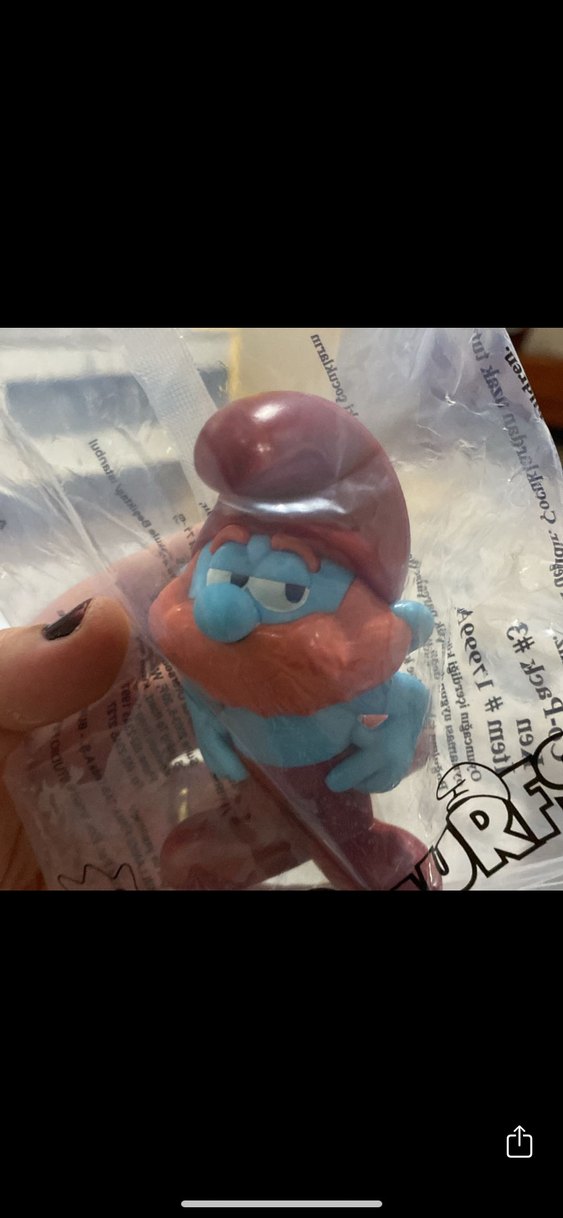 Koyu Mavi Şirinler Figürü - Görsel 2