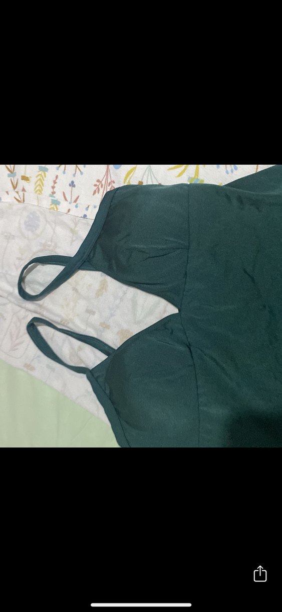 Koyu Yeşil Midi Kadın Mayo - Görsel 2