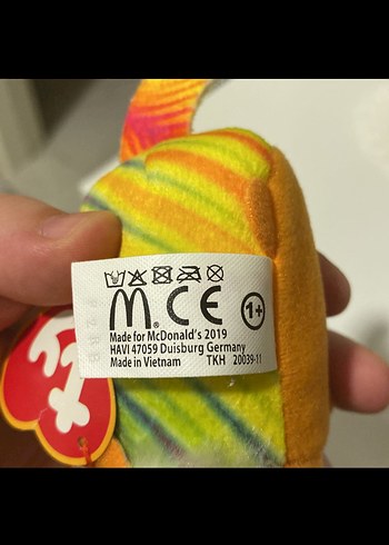 Renkli Peluş Oyuncak Ayıcık - Görsel 3