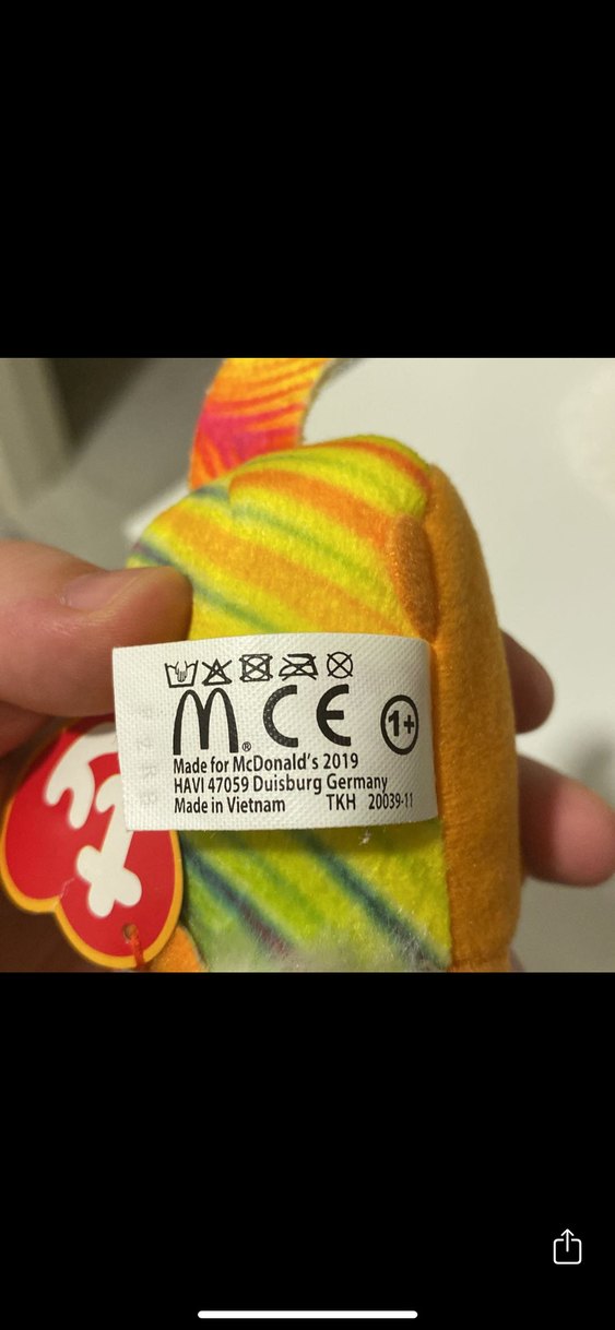 Renkli Peluş Oyuncak Ayıcık - Görsel 3