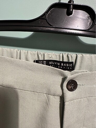Dilvin Su yeşili pantolon