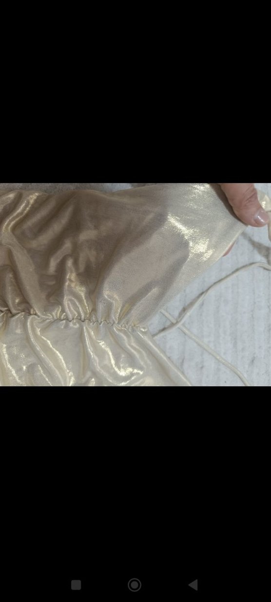 Parlak Altın Renkli  Mayo - Görsel 3