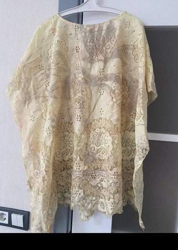 Dantel Detaylı Bohem pareo - Görsel 4