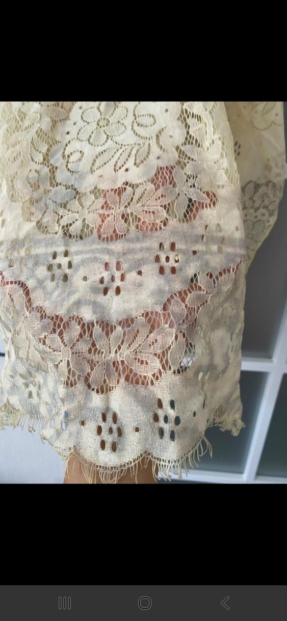 Dantel Detaylı Bohem pareo - Görsel 3