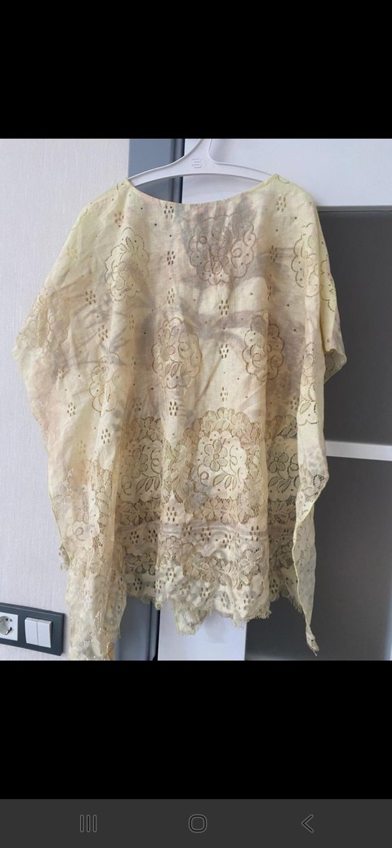 Dantel Detaylı Bohem pareo - Görsel 4