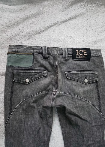 Gri Regular Fit Erkek Denim Pantolon - Görsel 5