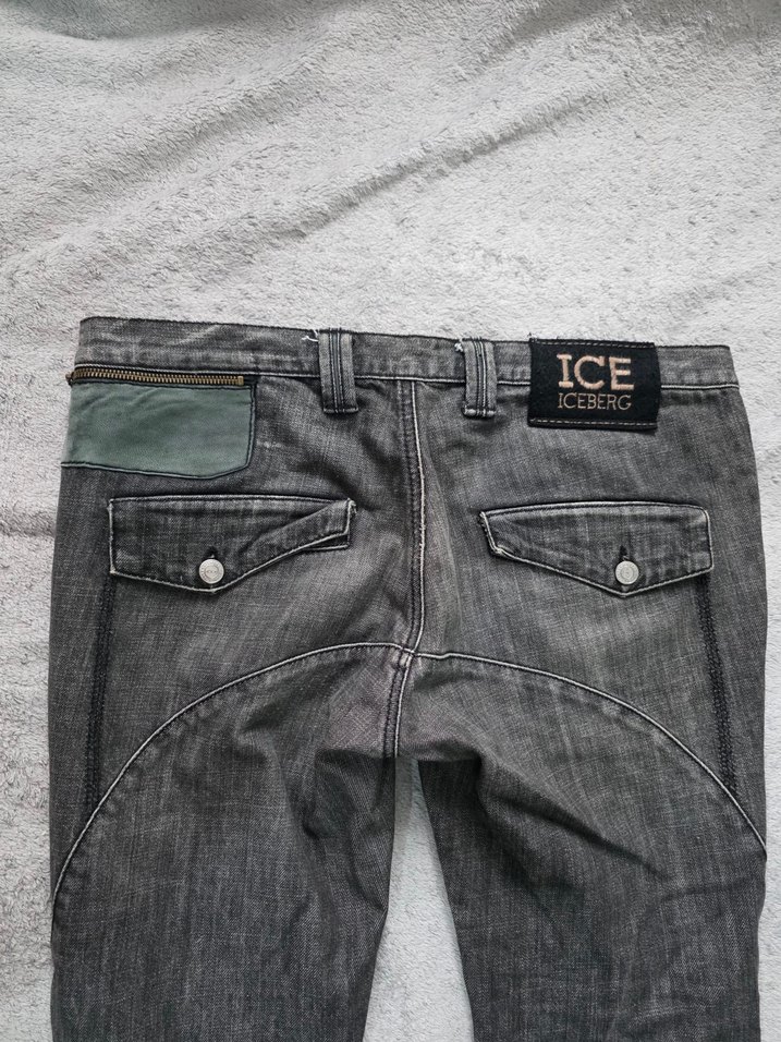 Gri Regular Fit Erkek Denim Pantolon - Görsel 5