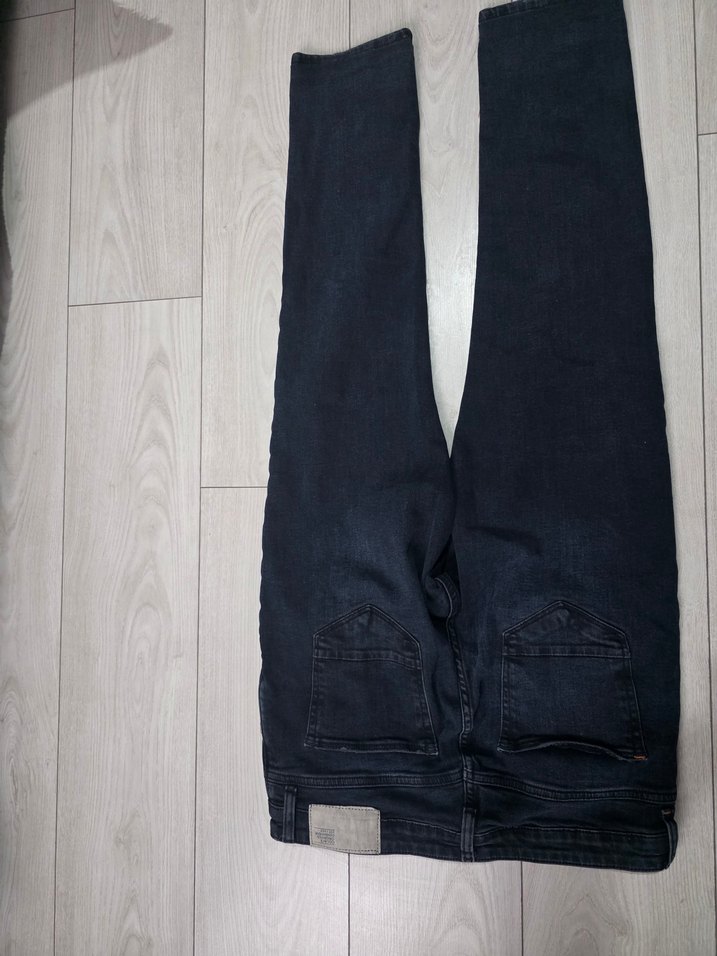 Erkek Lacivert  jean - Görsel 4