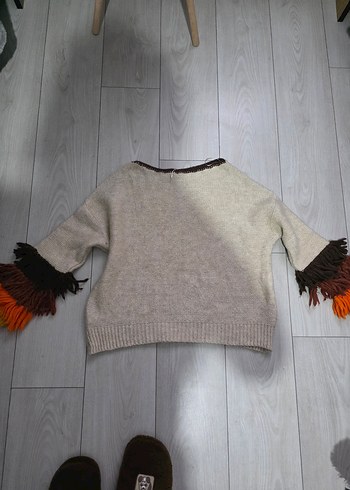 Bohem Kadın Triko Kazak - Görsel 4