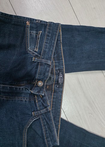 Erkek Lacivert jean - Görsel 5