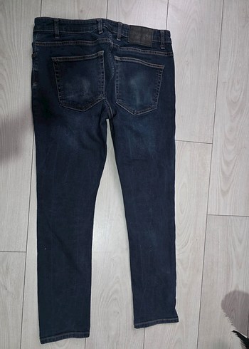 Erkek Lacivert jean - Görsel 4