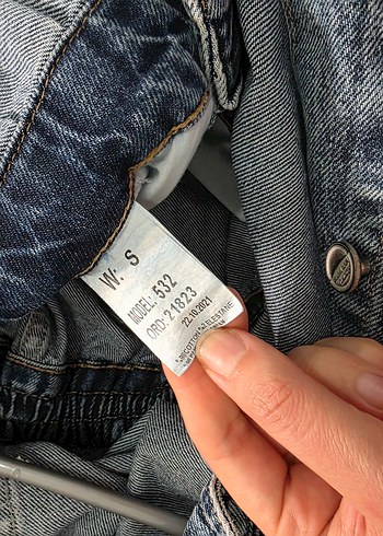 Kadın Mavi Denim Uzun Kollu Tulum - Görsel 8