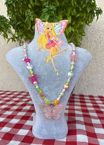 Winx club stella özel tasarım kolye