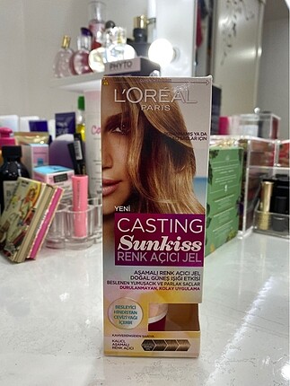 Loreal casting sunkiss aşamalı renk açıcı jel
