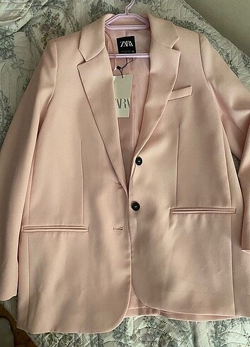 38 Beden pembe Renk Zara ceket