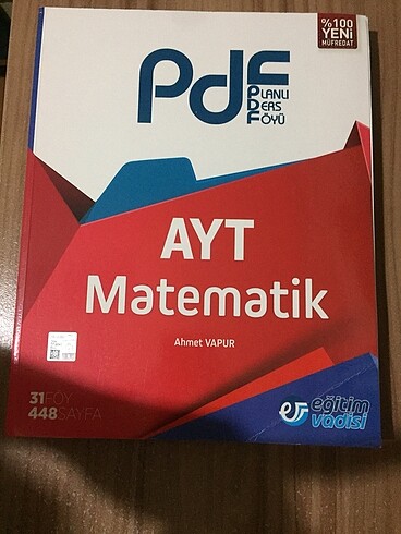 Eğitim vadisi ayt matematik konu özetli soru bankası