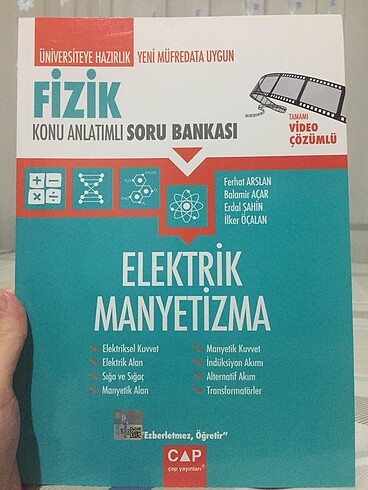 Fizik elektrik ve manyetizma fasikülü özetli