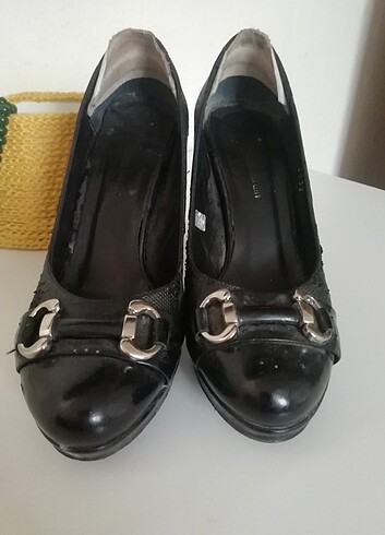 37 Beden siyah Renk Bayan topuklu ayakkabı 