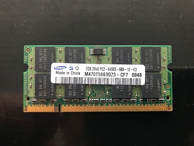 SAMSUNG DDR2 667 MHz NoteRam 2x2GB