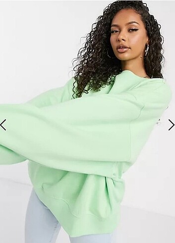 m Beden ASOS OVERSIZE M UNİSEX SWEATSHIRT 