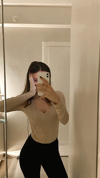 zara marka saten bluz