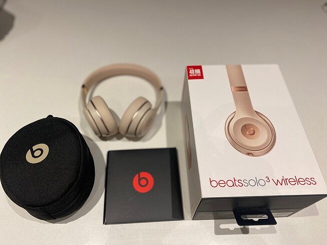 BEATS SOLO3 Wireless kulaklik Matte gold