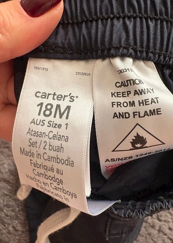 Siya Erkek Çocuk kargo  Pantolon - Görsel 2