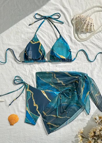 Zara Pinterest deniz kızı bikini takımı ve pareo
