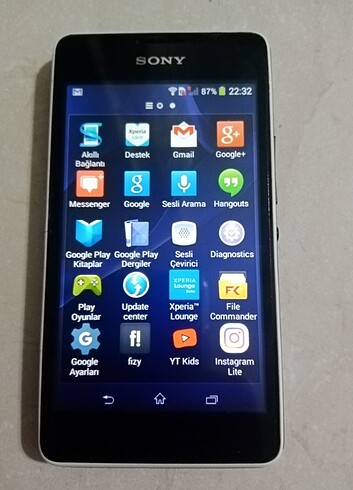 Sony Xperia e1 sorunsuz Takasa açıktır