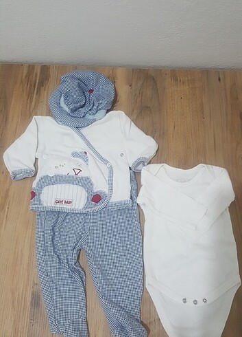 0~3ay Kasketli Ben hediyeyle 2 sart takim - Görsel 6