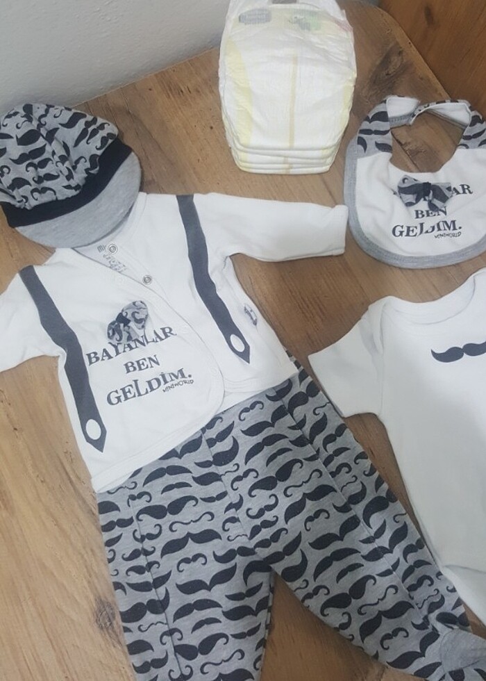 0~3alt ust  takimlar Bez  hediyeli  - Görsel 3