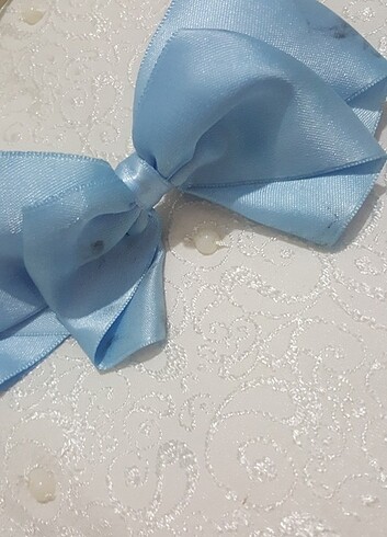 Lohusa terlik mavi beyaz taclar uyumlu - Görsel 6