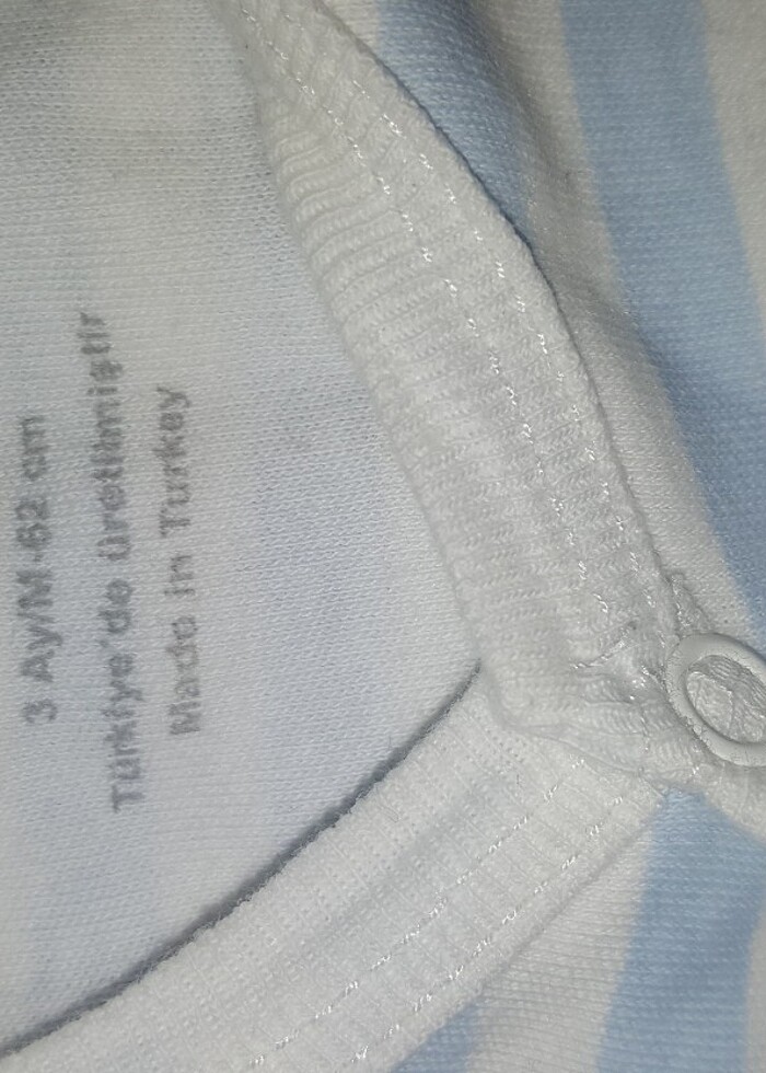 0~3 ay sapkali zibin ve bez hediyeli tulum - Görsel 3