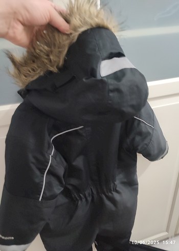 Siyah Erkek Bebek Kışlık Tulum - Görsel 6