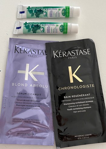 Kerastase Saç Bakım Seti - Serum ve Şampuan