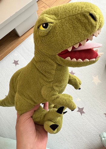 Yeşil Dinozor Peluş Oyuncak IKEA