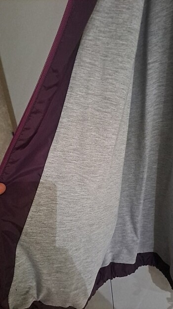 46 Beden bordo Renk Yağmurluk 
