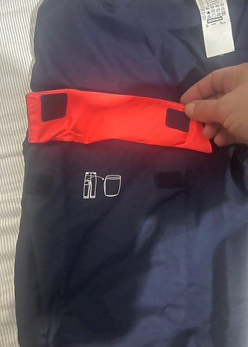 Erkek Mavi Kapüşonlu Fermuarlı Yağmurluk - Görsel 7