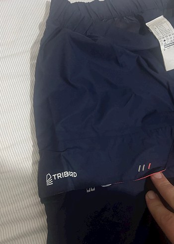 Erkek Mavi Kapüşonlu Fermuarlı Yağmurluk - Görsel 8