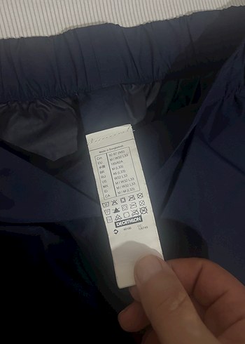 Erkek Mavi Kapüşonlu Fermuarlı Yağmurluk - Görsel 9