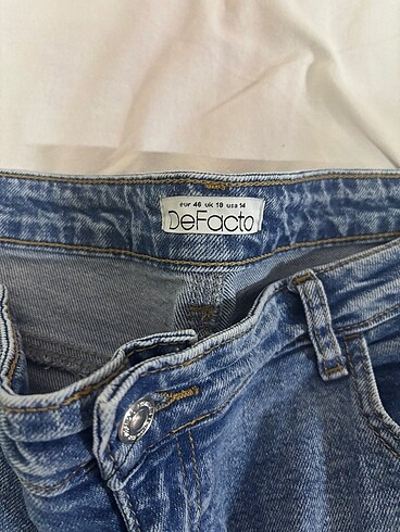 46 Beden Kot pantolon jean
