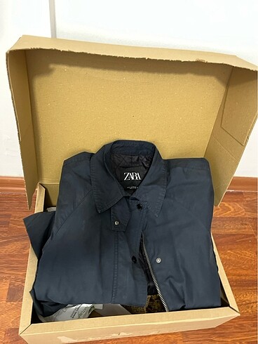 Zara Zara kışlık trençkot parka