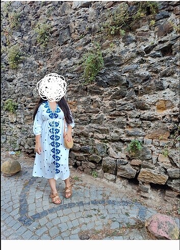 m Beden beyaz Renk Günlük elbise