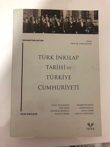 İmparatorluktan Ulus Devlete Türk İnkılap Tarihi Kitap