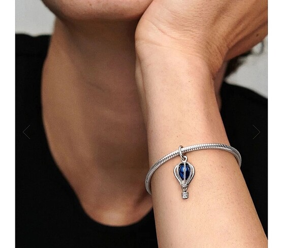 Pandora Pandora Mavi Sıcak Hava Balonu Charm