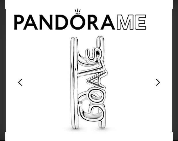 Beden Pandora Me Goals Open Ring
