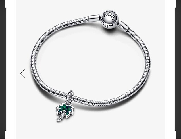 Pandora Pandora Işıltılı Palmiye Ağacı Charm