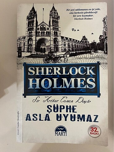 SherlockHolmes Şüphe Asla Uyumaz Kitap