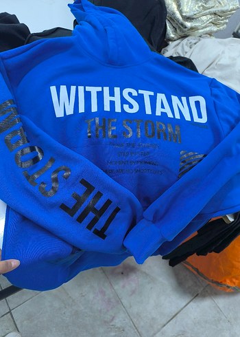 Mavi  Sweatshirt - Görsel 3