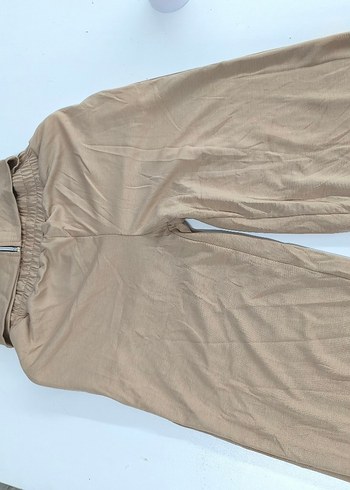 Bej Kadın Keten takım - Görsel 4